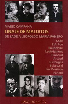 LINAJE DE MALDITOS. DE SADE A LEOPOLDO MARIA PANERO.PASO DE ABRCA-RUST