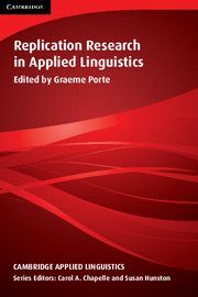 REPLICATION RESEARCH IN APPLIED LINGUISTICS