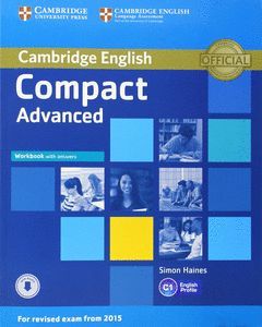COMPACT ADVANCED WORKBOOK WITH ANSWERS + AUDIO CD