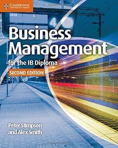 BUSINESS MANAGEMENT FOR THE IB DIPLOMA 2ªED