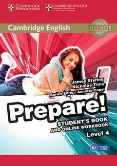 PREPARE! 4 STUDENT'S BOOK AND ONLINE WORKBOOK