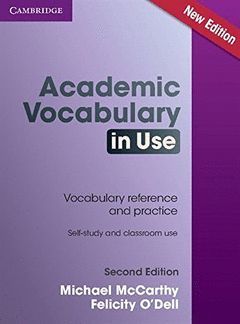 ACADEMIC VOCABULARY IN USE (+KEY) 2ªEDICIÓN