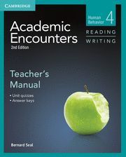 ACADEMIC ENCOUNTERS LEVEL 4 TEACHER'S MANUAL READING AND WRITING 2ND EDITION