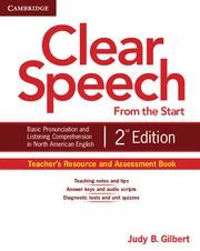 CLEAR SPEECH FROM THE START TEACHER'S RESOURCE AND ASSESSMENT BOOK 2ND EDITION