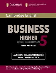 CAMBRIDGE ENGLISH BUSINESS 5 HIGHER STUDENT'S BOOK WITH ANSWERS