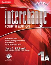 INTERCHANGE LEVEL 1 FULL CONTACT A WITH SELF-STUDY DVD-ROM 4TH EDITION