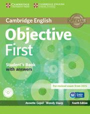 OBJECTIVE FIRST STUDENT'S PACK (STUDENT'S BOOK WITHOUT ANSWERS WITH CD-ROM, WORK