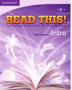READ THIS! INTRO STUDENT'S BOOK