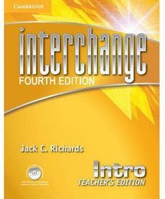 INTERCHANGE INTRO TEACHER'S EDITION WITH ASSESSMENT AUDIO CD/CD-ROM 4TH EDITION