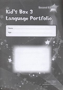 KID'S BOX LEVEL 3 LANGUAGE PORTFOLIO 2ND EDITION