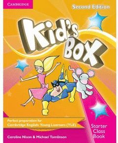 KID'S BOX STARTER CLASS BOOK WITH CD-ROM 2ND EDITION