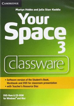 YOUR SPACE LEVEL 3 CLASSWARE DVD-ROM WITH TEACHER'S RESOURCE DISC