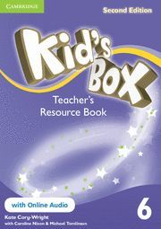 KID'S BOX LEVEL 6 TEACHER'S RESOURCE BOOK WITH ONLINE AUDIO 2ND EDITION