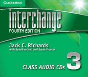 INTERCHANGE LEVEL 3 CLASS AUDIO CDS (3) 4TH EDITION