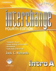 INTERCHANGE INTRO FULL CONTACT A WITH SELF-STUDY DVD-ROM 4TH EDITION