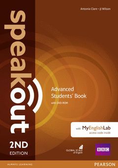 SPEAKOUT ADVANCED 2ND EDITION STUDENTS' BOOK WITH DVD-ROM AND MYLAB   MY