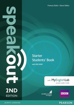 SPEAKOUT STARTER 2ND EDITION STUDENTS' BOOK WITH DVD-ROM AND MY ENGLISH LAB