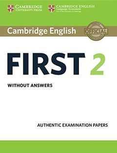 CAMBRIDGE ENGLISH FIRST 2 STUDENT´S BOOK WITH KEY 2016