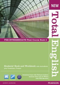 NEW TOTAL ENGLISH PRE-INTERMEDIATE FLEXI COURSEBOOK 2 PACK