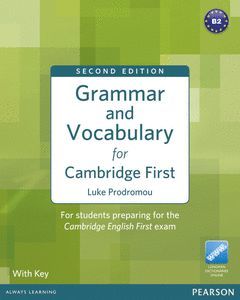 GRAMMAR AND VOCABULARY FOR FCE WITH KEY + ACCESS TO LONGMAN DICTIONARIES ONLINE