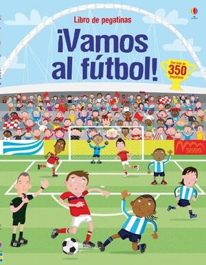 VAMOS FUTBOL.LIBRO DE PEGATINAS.USBORNE-INF-RUST