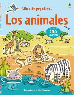 ANIMALES.LIBRO DE PEGATINAS.USBORNE