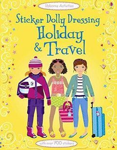 STICKER DOLLY DRESSING TRAVEL AND HOLIDAY