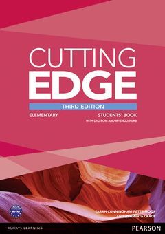 CUTTING EDGE ELEMENTARY (3RD EDITION) STUDENT'S BOOK WITH CLASS AUDIO & VIDEO DV
