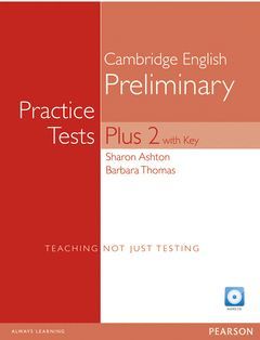 PET PRACTICE TESTS PLUS 2. WITH KEY & AUDIO I'TEST