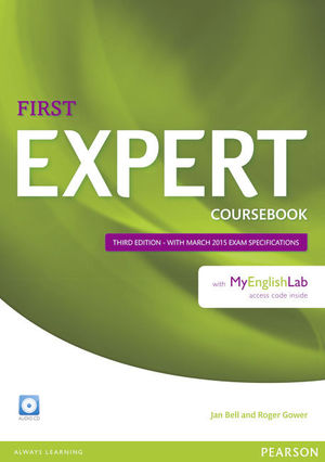 EXPERT FIRST (3RD EDITION) COURSEBOOK AUDIO CD AND MYENGLISHLAB