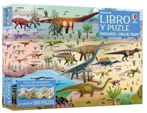 DINOSAURIOS LINEA DEL TIEMPO LIBRO PUZZL