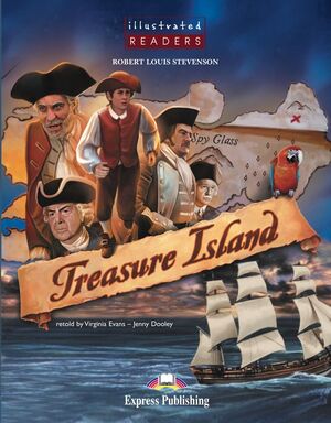TREASURE ISLAND ILLUSTRATED+CD