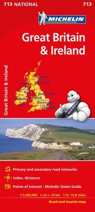 MAPA NATIONAL GRAN BRETAÑA IRLANDA