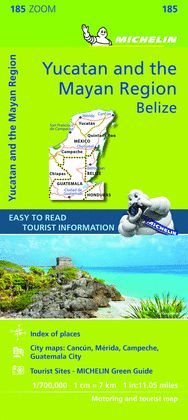 MAPA ZOOM YUCATAN Y PAIS MAYA