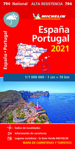 MAPA NATIONAL ESPAÑA- PORTUGAL  ALTA RESIST 2021