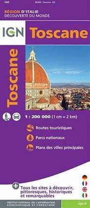 TOSCANE 1:200.000 -IGN