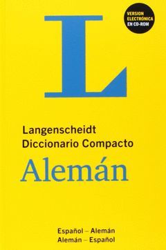 ALEMAN /E DICCIONARIO COMPACTO ESPAÑOL/ALEMAN+CD