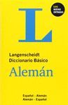 ALEMAN-ESPAÑOL.DICCIONARIO BASICO.LANGENSCHEIDT.5000 NUEVAS ENTRADAS