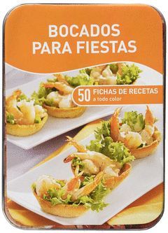 BOCADOS PARA FIESTAS. (CAJA RECETAS).ED13.NGV