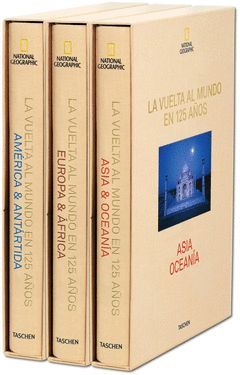 VUELTA AL MUNDO EN 125 AÑOS,LA. (3 VOLS.)ED. LIMITADA TASCHEN-CAJA