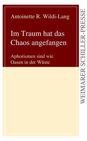 IM TRAUM HAT DAS CHAOS ANGEFANGEN