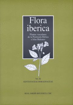 FLORA IBERICA-XI.GENTIANACEAE-BORAGINACEAE.CSIC