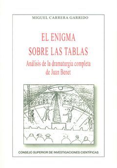EL ENIGMA SOBRE LAS TABLAS