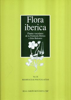 FLORA IBERICA. VOL. IX: RHAMNACEAE-POLYGALACEAE