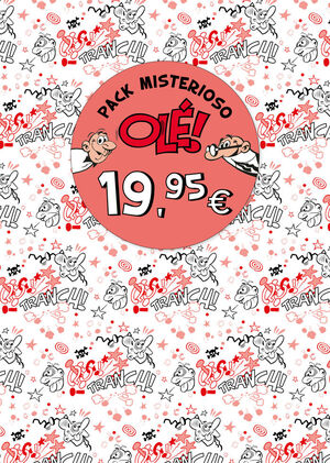 PACK MISTERIOSO OLE ROJO OLE MORTADELO