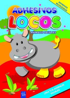 ADHESIVOS LOCOS. ANIMALES SALVAJES.YOYO-INF