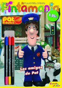 PAT EL CARTERO. PINTAMANIA ROTULADORES DOBLES