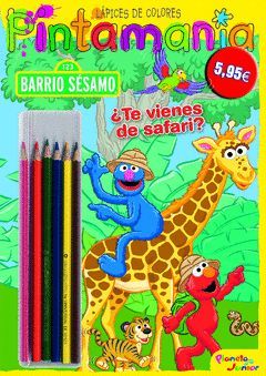 BARRIO SESAMO. PINTAMANIA LAPICES DE COLORES