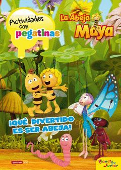 ABEJA MAYA,LA.ACTIVIDADES CON PEGATINAS. ¡QUE DIV
