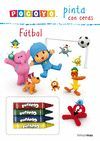 POCOYO. PINTA CERAS. FUTBOL.TM-INF-RUST